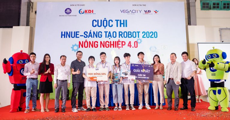 Vega City Đồng Hành Cùng Cuộc Thi “HNUE – Sáng Tạo Robot 2020”
