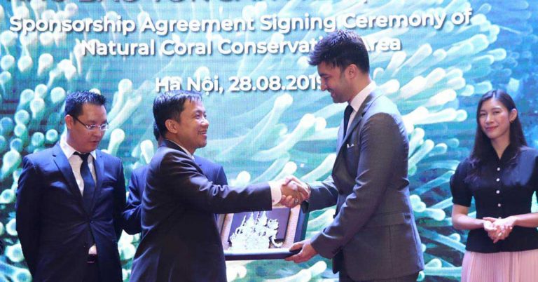 Hỗ trợ 100.000 USD nghiên cứu phục hồi, tái tạo san hô tại vịnh Nha Trang